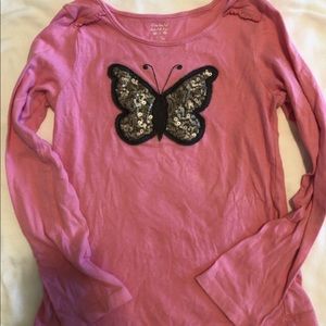 Butterfly tee